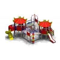 Детский игровой комплекс 5306(тип 3), 5306, ПО ЗАПРОСУ, 5306, Стройгород К, ДИК(для старшей группы)